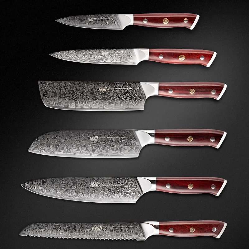 Six knife set